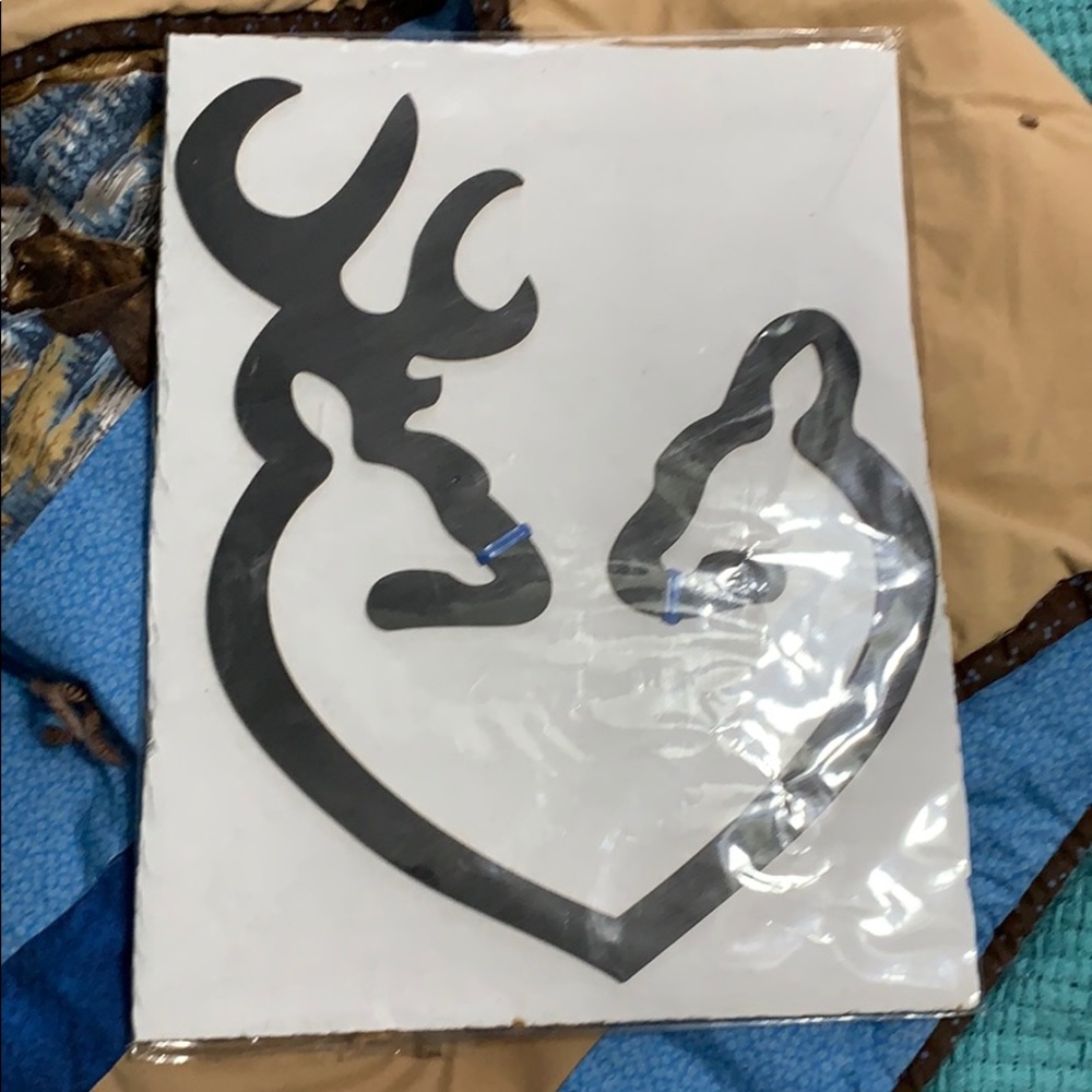Deer wall sign